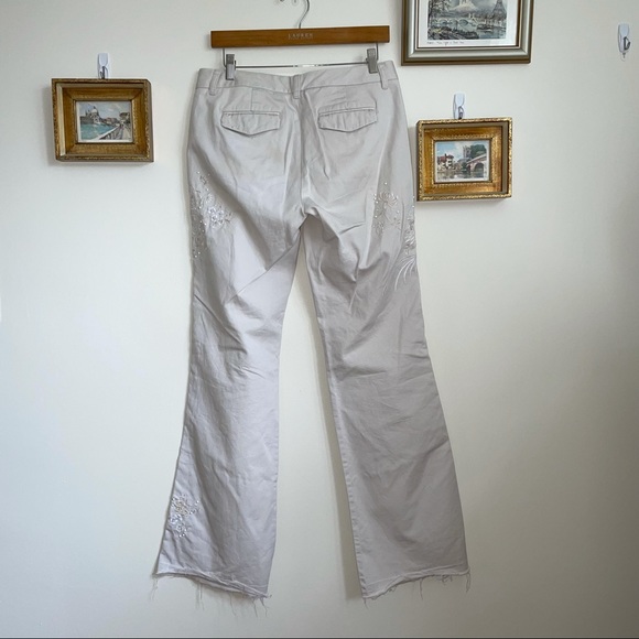 J. Crew Embroidered Distressed Chinos - Picture 11 of 16